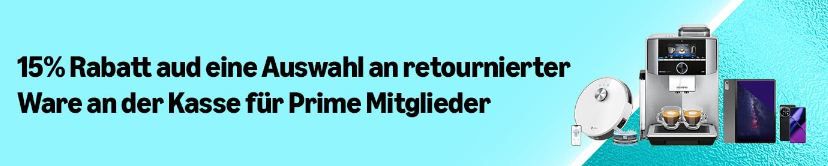 ⚙️💰 15% Extra Rabatt auf bereits reduzierte Amazon Produkte Retourenkauf   Amazon Warehouse