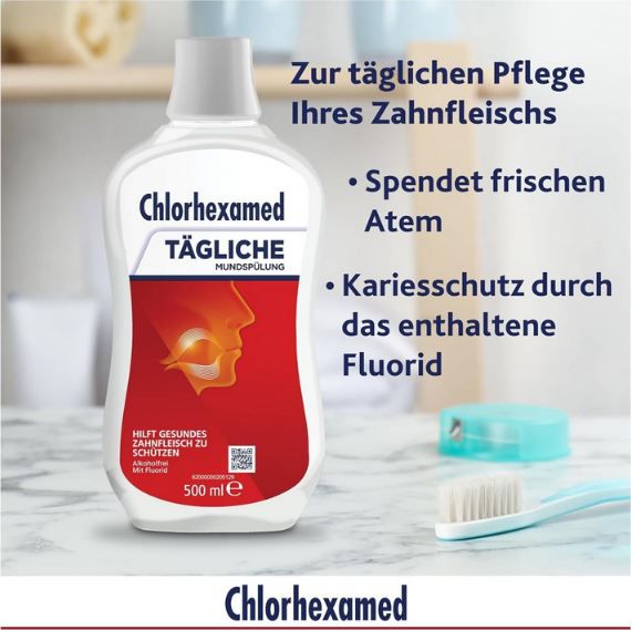 🦷 Chlorhexamed Mundspülung, 500ml ab 5,11€ (statt 7€)