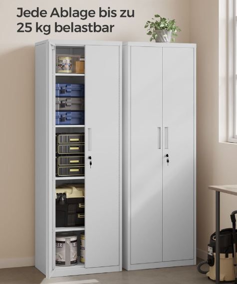 📁 SONGMICS großer Aktenschrank mit 2 Türen für 149,99€ (statt 190€)