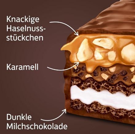🍫 3 x 5er Pack Knoppers NussRiegel Dark für 4,99€ (statt 8€)
