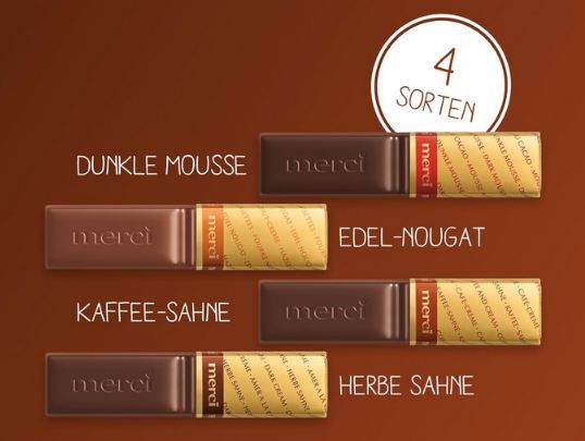 🍫 3 x 250g merci Finest Selection Herbe Vielfalt Pralinen für 9,59€ (statt 12€)