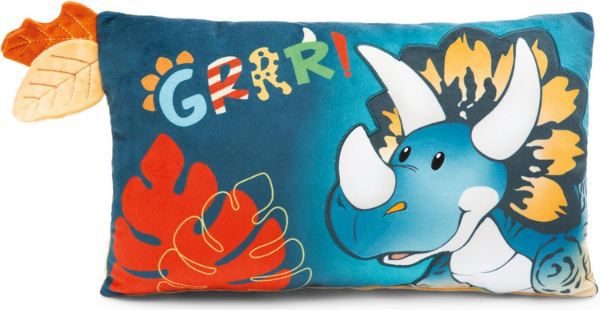 💤 NICI Dino Cerastupsy Kuschelkissen, 43 x 25cm für 14,99€ (statt 25€)