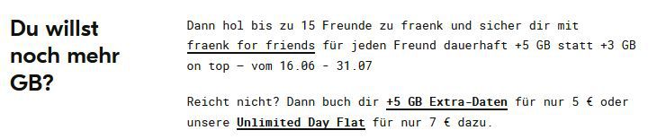 🔥 fraenk: Telekom Allnet Flat mit 15GB 5G nur 10€ mtl. oder 40GB für 15€ mtl.