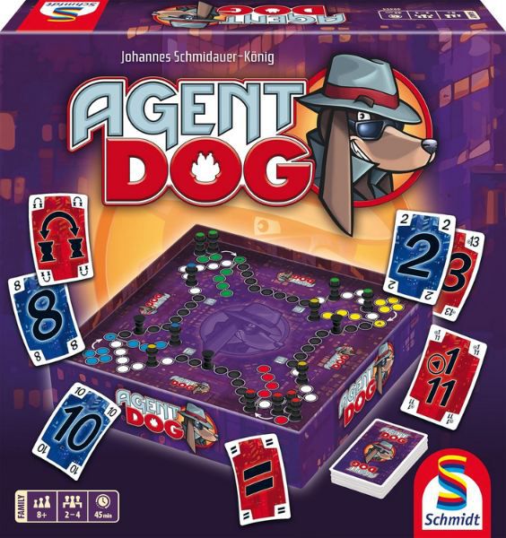 🎲 Schmidt Spiele 49454 Agent Dog, Familienspiel für 18,99€ (statt 22€)
