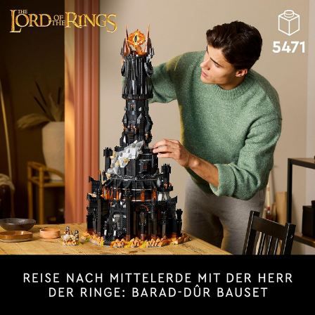 👁️ LEGO 10333 Icons Der Herr der Ringe: Barad dûr Bauset für 390,99€ (statt 425€)