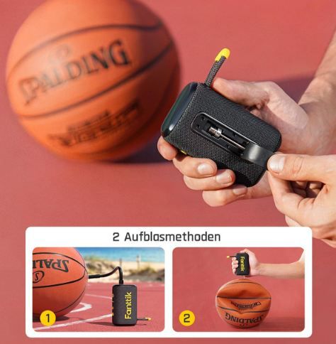 ⚽ Fanttik X8 Nano Elektrische Ballpumpe mit LCD Display für 29,99€ (statt 50€)
