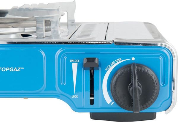 🥩 Campingaz CampBistro Gaskocher, 1 flammig, 2.200W für 34,95€ (statt 47€)