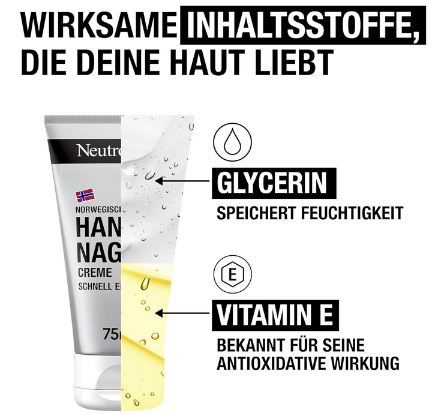 🧴 Neutrogena Hand & Nagel Creme, 75ml ab 2,23€ (statt 3€)