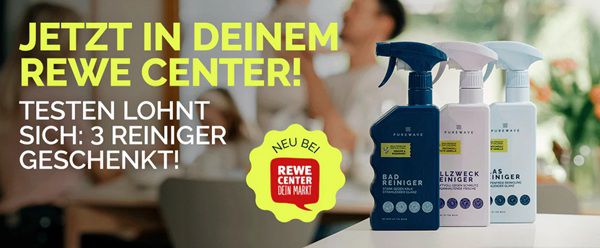 PUREWAVE Reiniger gratis ausprobieren