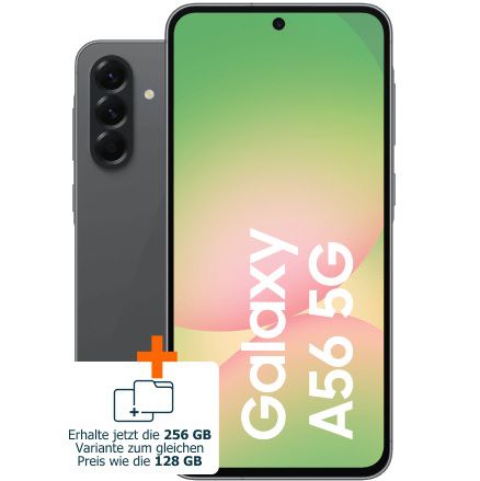 📱Neues Samsung Galaxy A56 5G für 19€ + 30GB Vodafone Allnet für 19,99€ mtl. + 50€ Bonus
