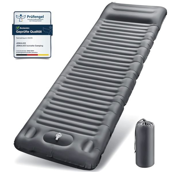 🌬️ JEMULICE Selbstaufblasende-Isomatte, 200cm für 20,39€ (statt 30€)