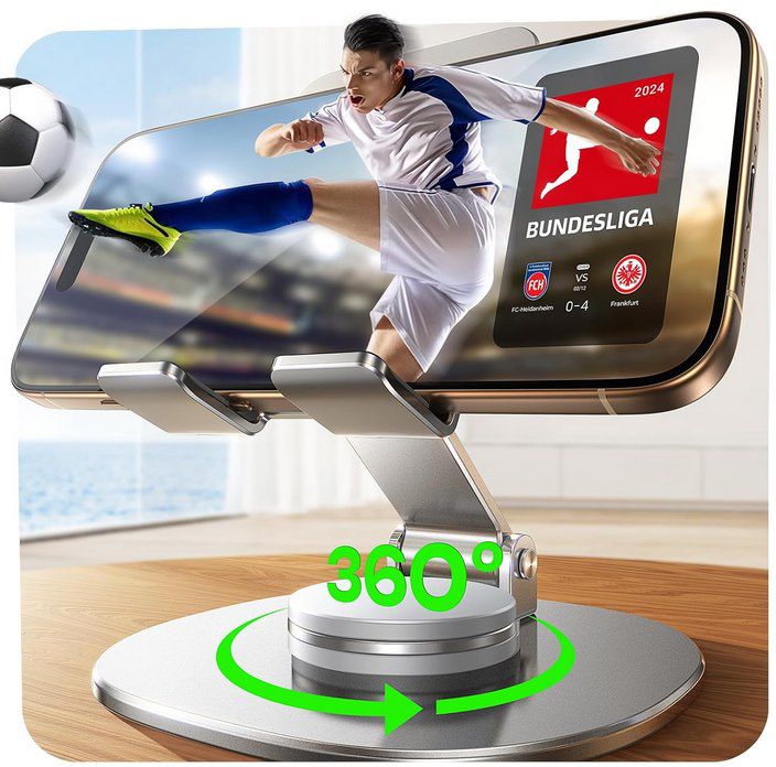 LISEN 360° drehbare Handyhalterung für 5,98€ (statt 10€)