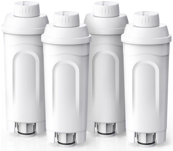 4x Wasserfilter kompatibel zu DeLonghi DLSC002 für Vollautomaten für 9,86€ (statt 15€)