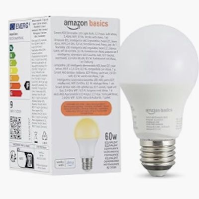 💡 Amazon Basics smarte A60 LED-Glühbirne für 8,49€ (statt 10€)