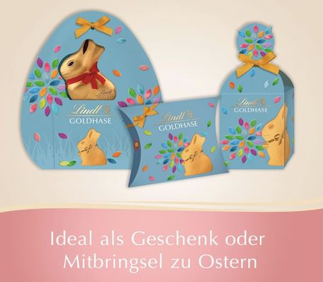 🍫😋 266g Lindt Goldhase Schokoladen Eier Geschenk für 10,99€ (statt 13€)