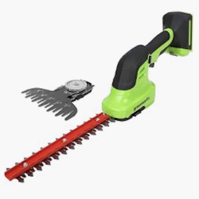 🧑🏻‍🌾🏡 Greenworks G24SHT 2-in-1 Strauch- und Grasschere für 54,99€ (statt 65€)