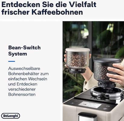 ☕️✨🇮🇹 DeLonghi Rivelia Kaffeevollautomat mit Milchaufschäumdüse für 493€ (statt 634€)