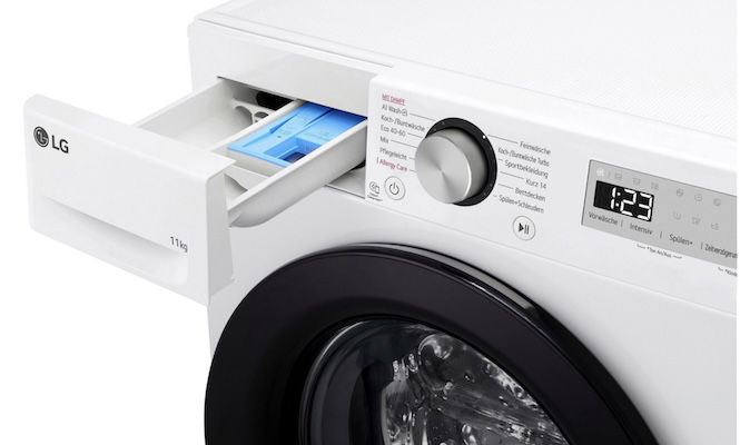 🌀🧺 LG F4WR4911P   Waschmaschine mit 11 kg & 1400 U/min für 489,60€ (statt 569€)