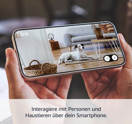 📷🌙🏠 Blink Mini 2 – Überwachungskamera mit HD Nachtsicht für 20,99€ (statt 31€)