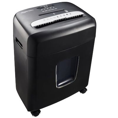 🗂️✂️🗑️ Amazon Basics Mikroschnitt Aktenvernichter für 8 Blätter für 65,89€ (statt 80€)