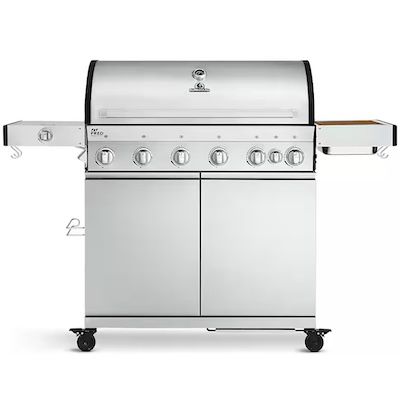 🔥🍖 BURNHARD 6-Brenner Gasgrill Fat Fred inkl. Abdeckhaube für 934€ (statt 1.078€)