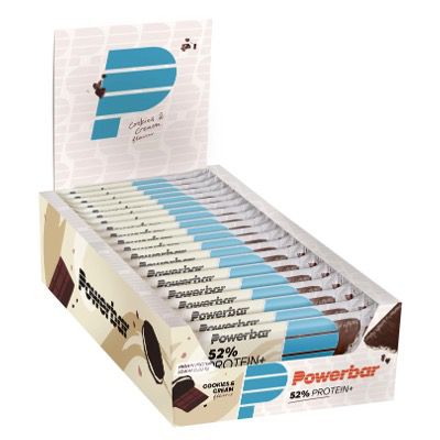 🍪 20x 50g Powerbar 52% Protein Plus Cookies&Cream für 22,79€ (statt 44€) 👉🏻 1,14€ pro Riegel