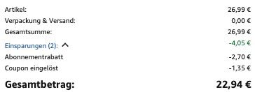 ☕ 8x 25er Pack Café HAG Klassisch Mild löslicher Kaffee ab 22,94€ (statt 27€) ☕ 8x 25er Pack Café HAG Klassisch Mild löslicher Kaffee ab 22,94€ (statt 27€)