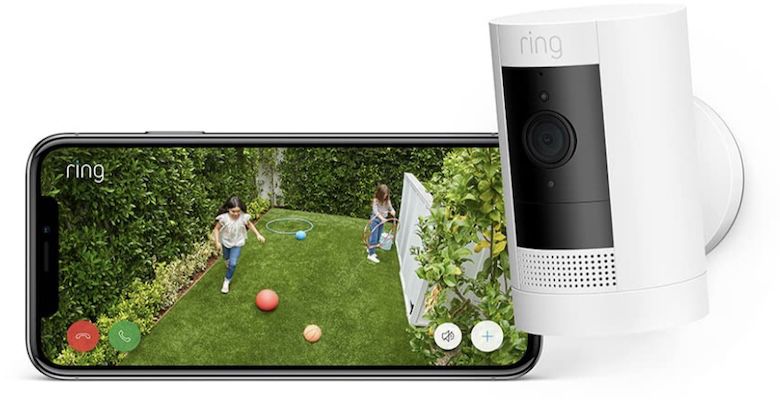Ring Überwachungskamera Akku außen 1080p für 49,99€ (statt 65€)