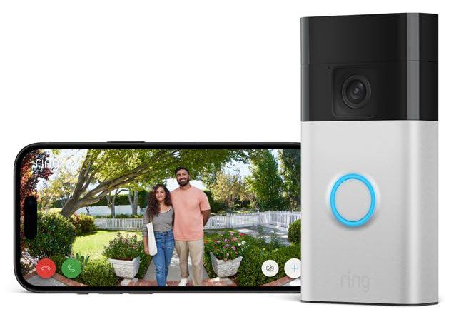 🚪📽️ Ring Akku Videotürklingel (2024) für 59,99€ (statt 74€)