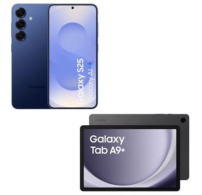 📱 Samsung Galaxy S25 & Galaxy Tab A9+ inkl. o2 Allnet unlimited 5G für 29,99€ mtl.