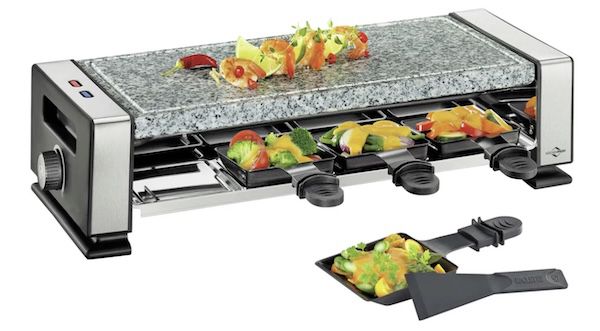 🍳 Küchenprofi Vista8 Raclette inkl. 8 Pfännchen für 35,95€ (statt 60€)