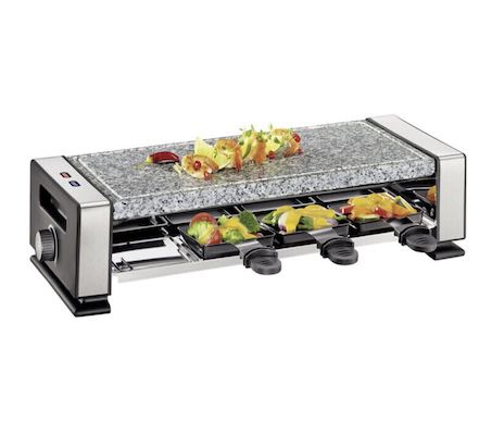 🍳 Küchenprofi Vista8 Raclette inkl. 8 Pfännchen für 35,95€ (statt 60€)