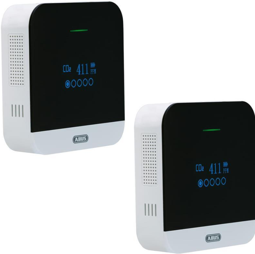 2x Abus CO2 Kohlendioxid Warnmelder für 34,90€ (statt 45€)
