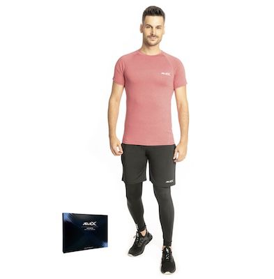 JELEX Sportinator Herren Fitness-Set (T-Shirt, Shorts, Leggings) für 11,61€ (statt 23€)
