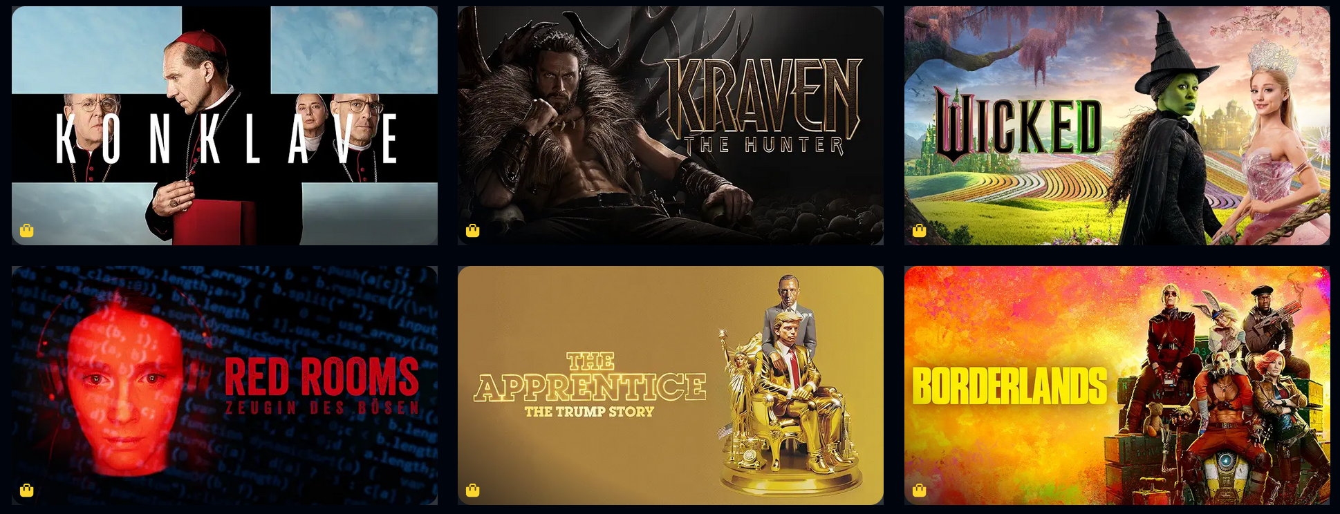 🎥🎞️Amazon Prime Video: über 100 HD Filme für je 0,99€ ausleihen z.B. Konklave