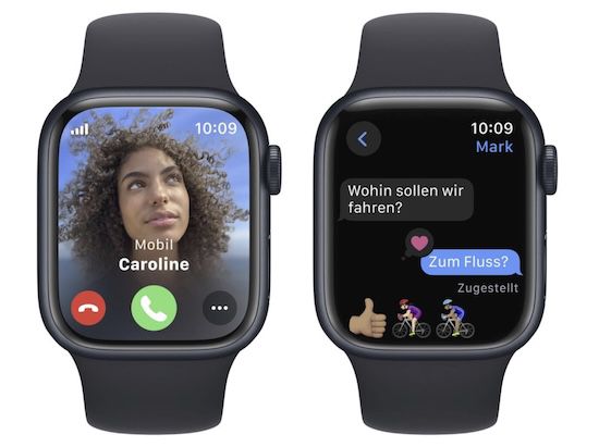 ⌚ Apple Watch Series 9 GPS 45mm Aluminium für 328,99€ (statt 379€)