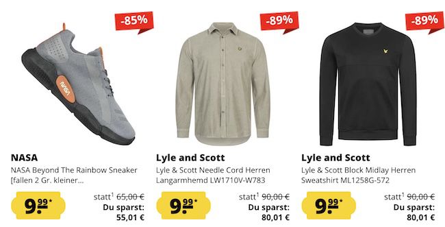 🔥👕 SportSpar Fixpreis Sale   Alle Artikel nur 9,99€ + 5€ Gutschein ab 60€