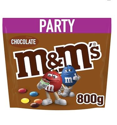 🍫 800g m&m’s Choco Party Pack Schokolinsen ab 6,64€ (statt 10€)
