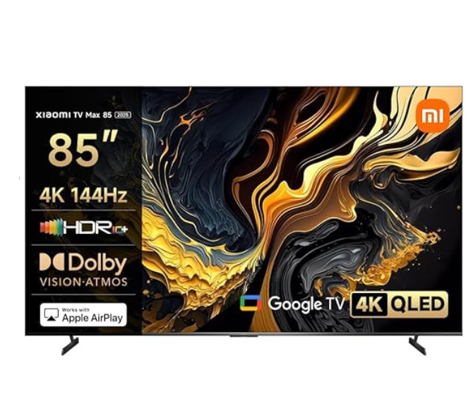 XIAOMI TV MAX 85 Zoll QLED 144Hz smart TV für 999€ (statt 1.299€)