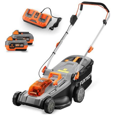 🏡 Fuxtec FX E2RM37SET 40V Akku Rasenmäher Set für 154,56€ (statt 199€)