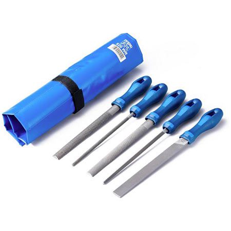 PFERD Werkstattfeilen-Set in PVC-Rolltasche mit 5 Feilen für 25,42€ (statt 36€)