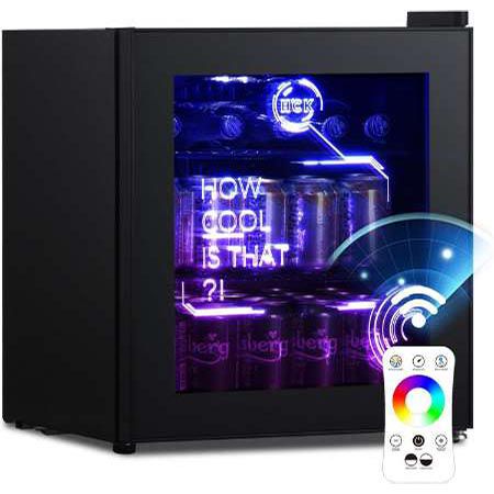 🧊 HCK 48L Mini Kühlschrank mit Glastür + RGB LED für 288,99€ (statt 350€)