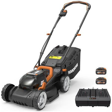 🏡 Worx WG779E.1 Akku Rasenmäher 40V Set, 34cm für 195,49€ (statt 230€)