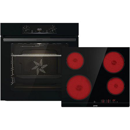 🍲 Gorenje Jump Einbaubackofen-Set mit Ofen + Kochfeld für 399€ (statt 515€)