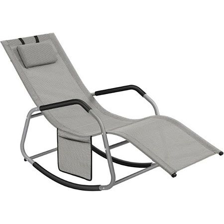 SONGMICS Schaukelliege (151x56x90cm) für 45,49€ (statt 65€)