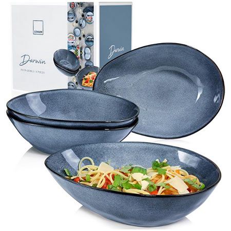 ⚡🍝 Sänger Darwin Steingut Pastateller, 4 tlg. für 56,99€ (statt 95€)