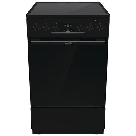 👨‍🍳 Gorenje GECS5C70BPA Elektro Standherd mit Kochfeld, 50cm für 349€ (statt 492€)