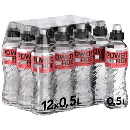 🥤 12er Pack Powerade Active Water Pfirsich-Apfel Sportgetränk ab 9,89€ (statt 17€)