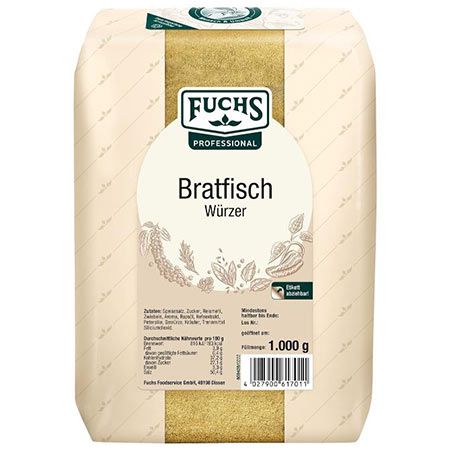 🐟 1Kg Fuchs Bratfisch Würzer GV ab 5,36€ (statt 10€)