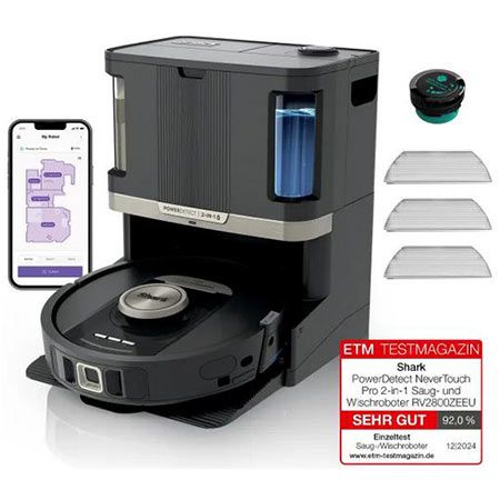 🧹 Shark Saugroboter Sale + 12% Extra – z.B. PowerDetect NeverTouch für 440€ (statt 484€)
